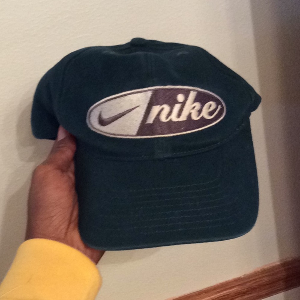 Vintage Nike Pine green hat (SnapBack dad hat)